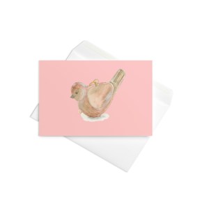nesting greeting card