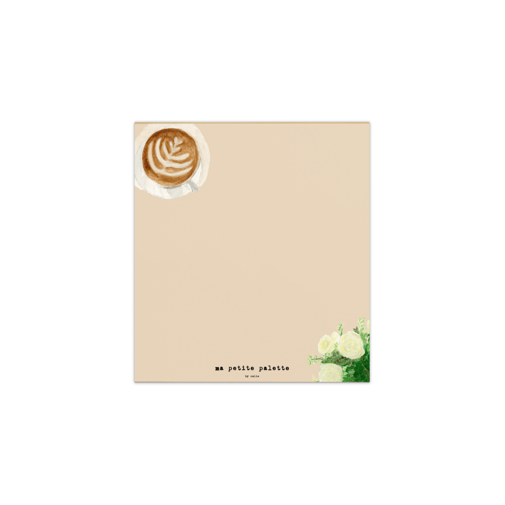 le cafe notepad