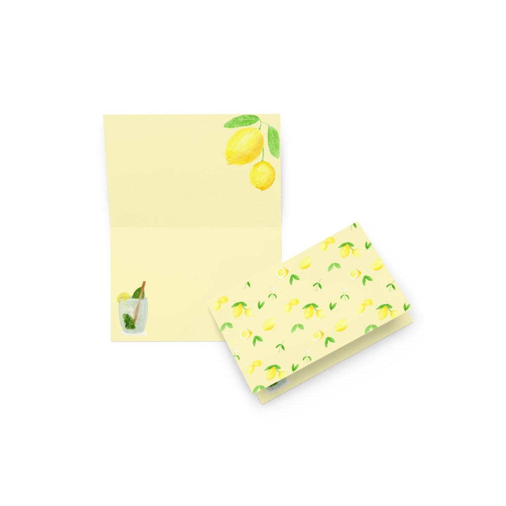 le citron greeting card